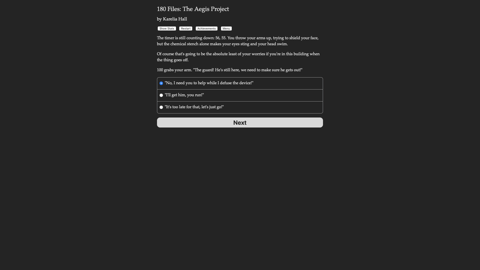 180 Files: The Aegis Project screenshot 4