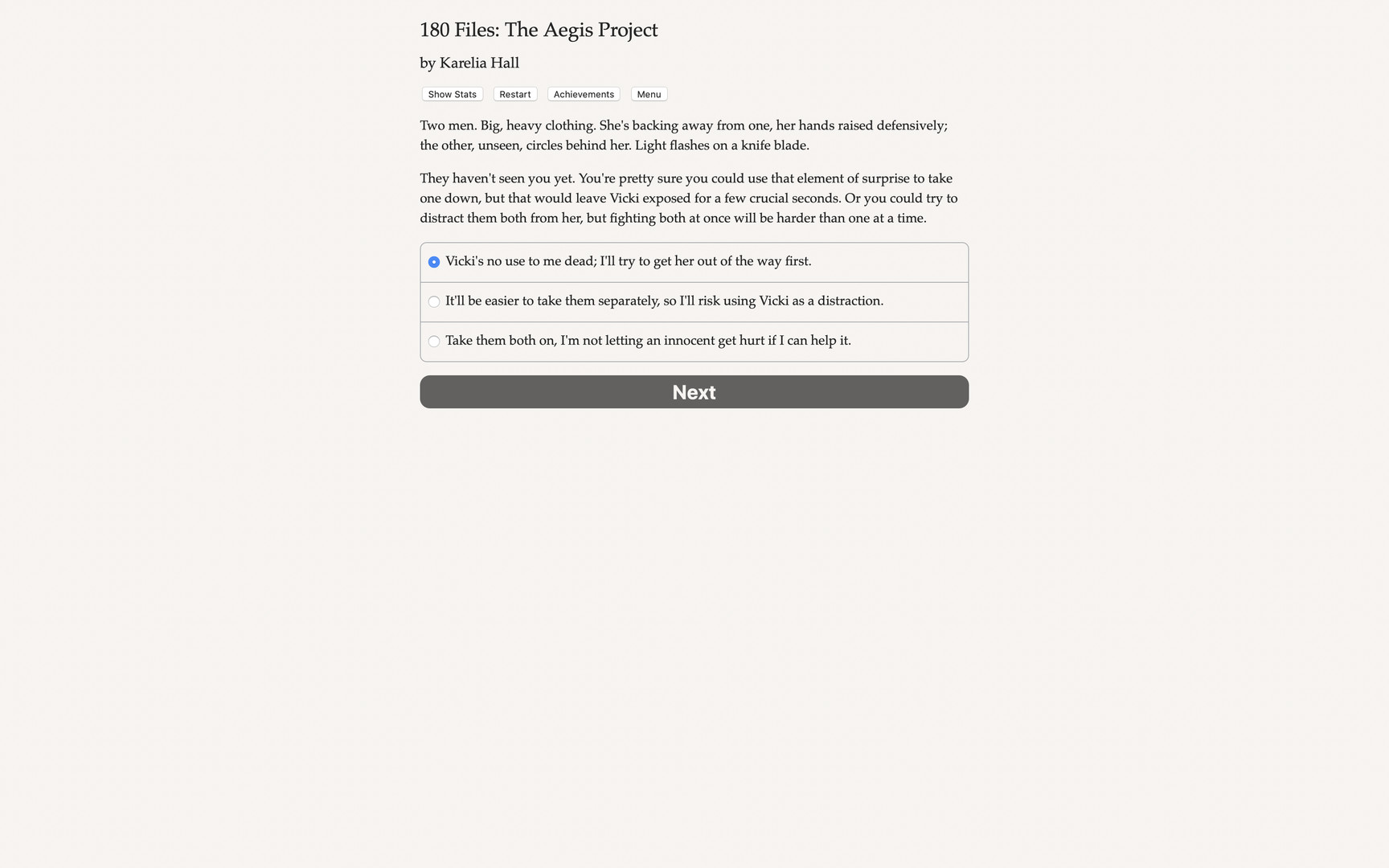 180 Files: The Aegis Project screenshot 3
