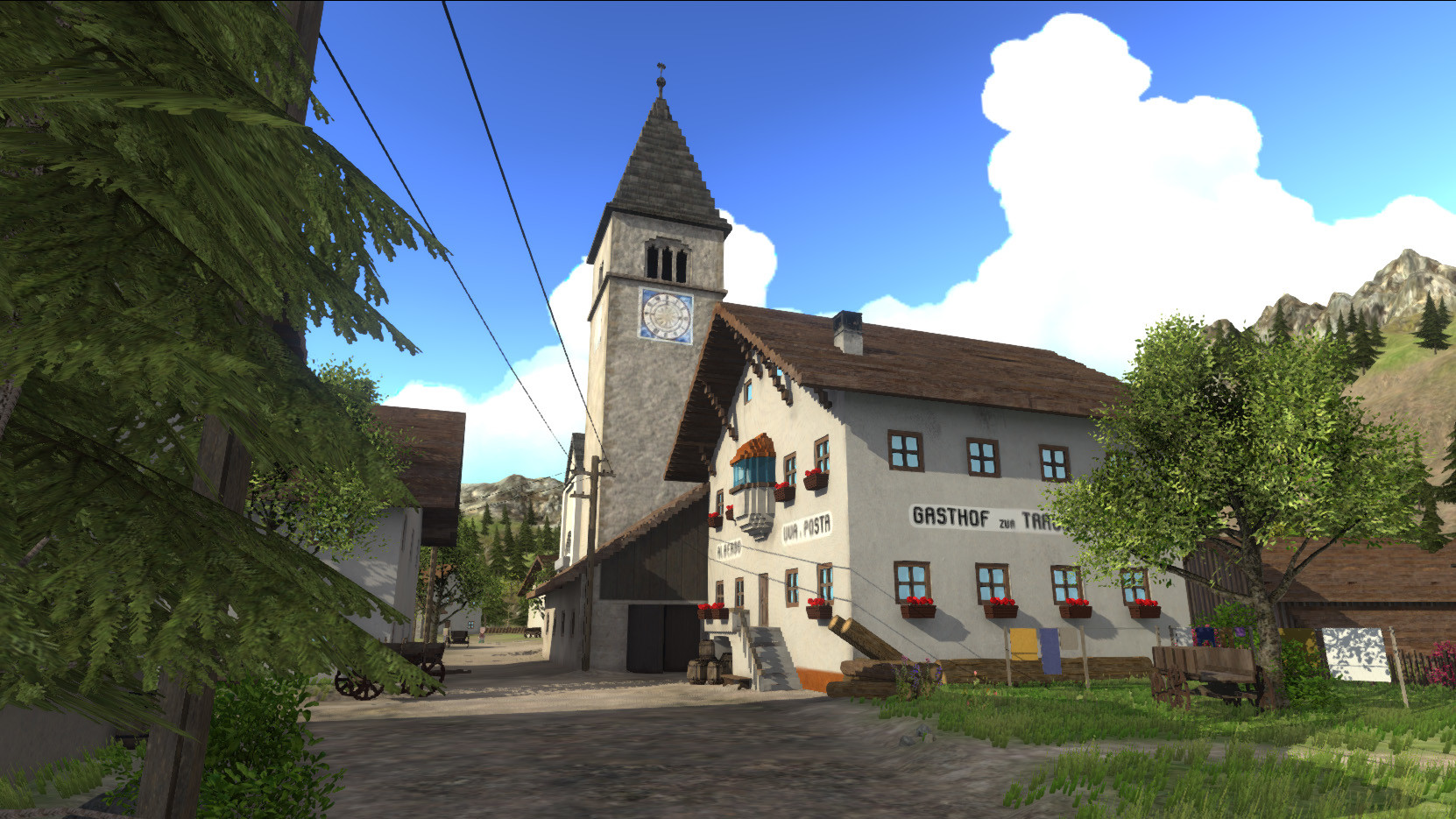 A Painter's Tale: Curon, 1950 screenshot 6