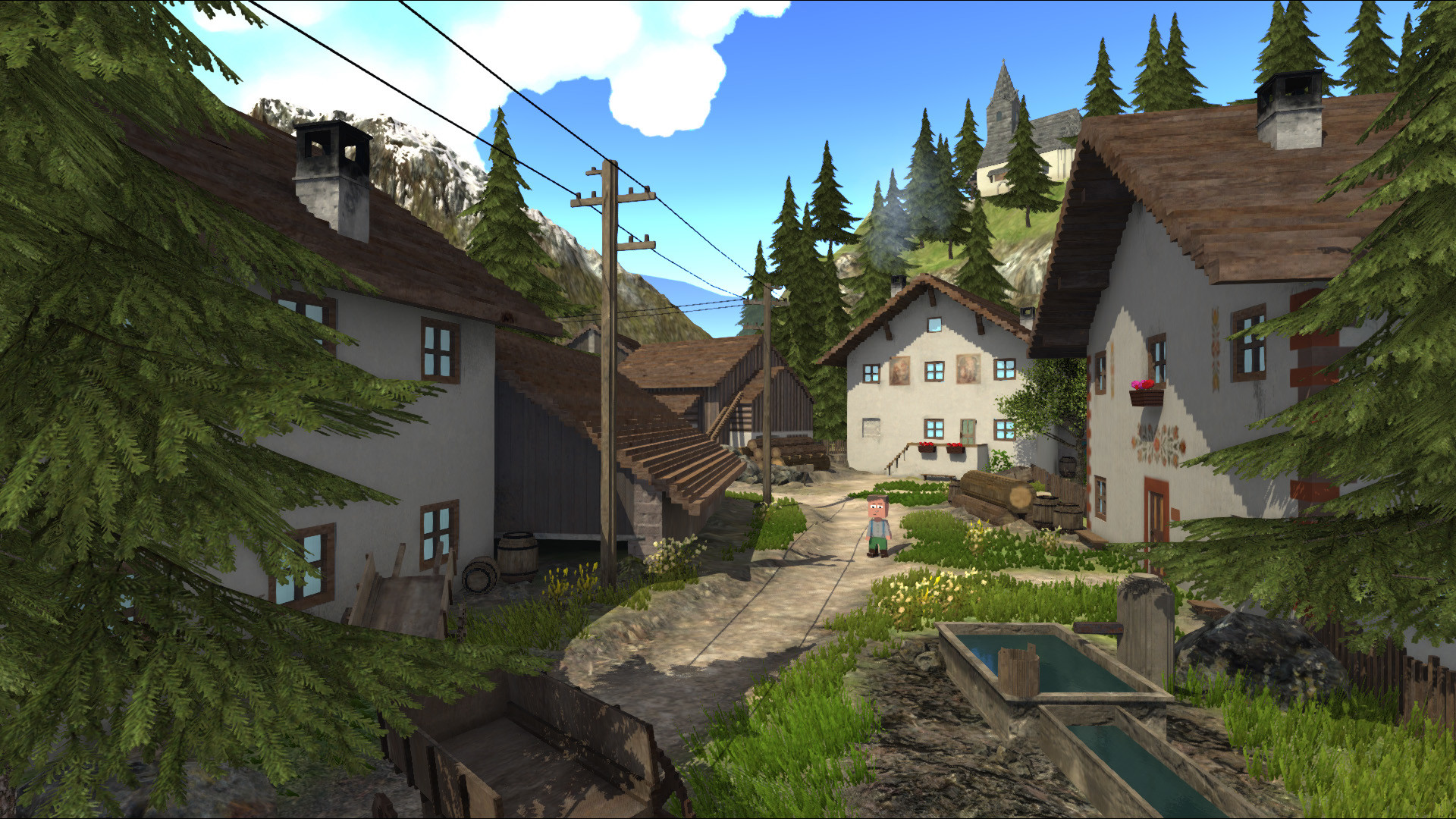 A Painter's Tale: Curon, 1950 screenshot 3