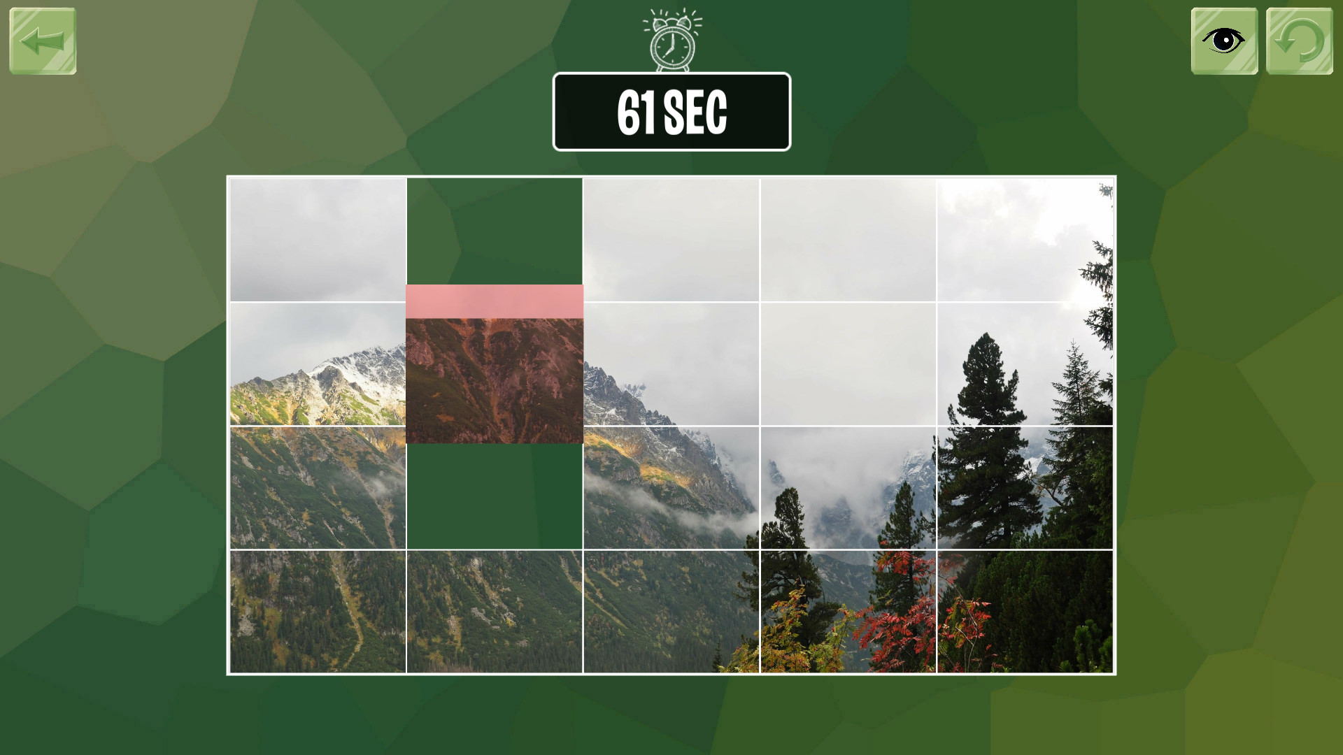 Easy puzzle: Landscape screenshot 1