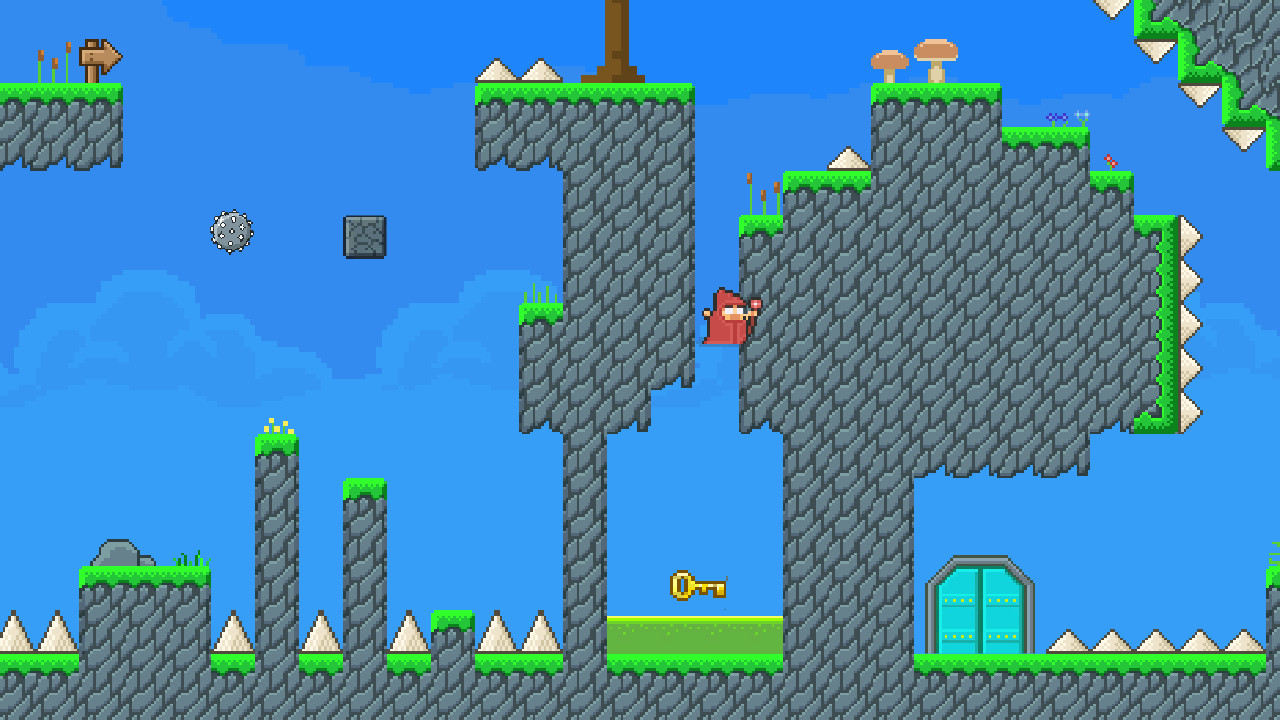BROTHER!!! Save him! - Hardcore Platformer screenshot 3