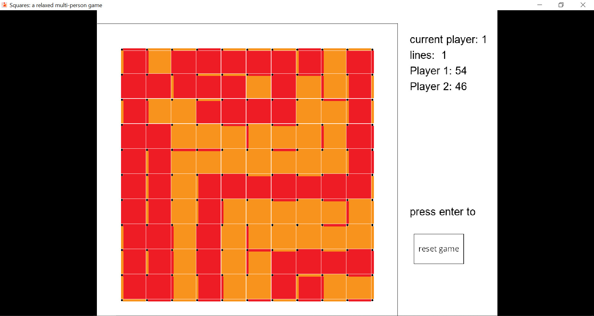 Squares screenshot 2