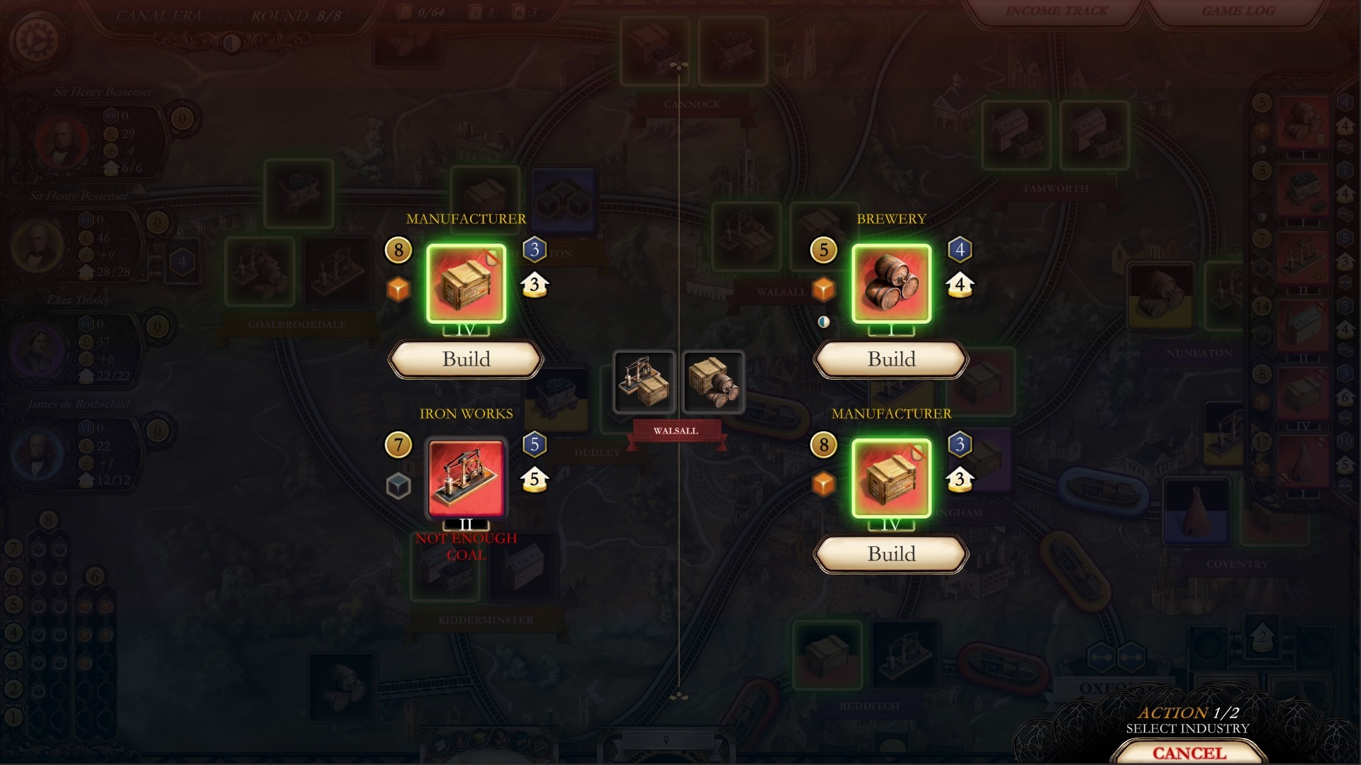 Brass: Birmingham screenshot 2