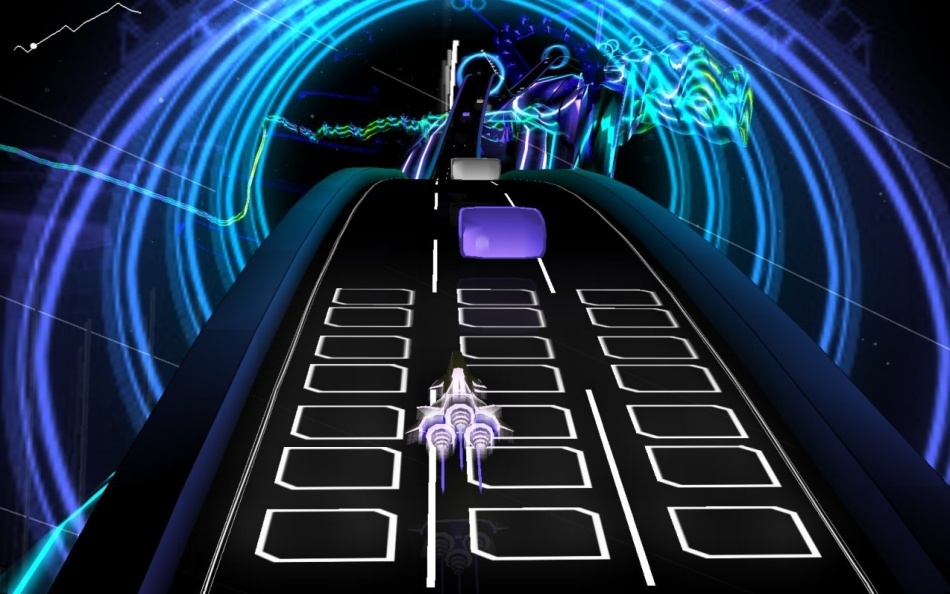 AudioSurf screenshot 1