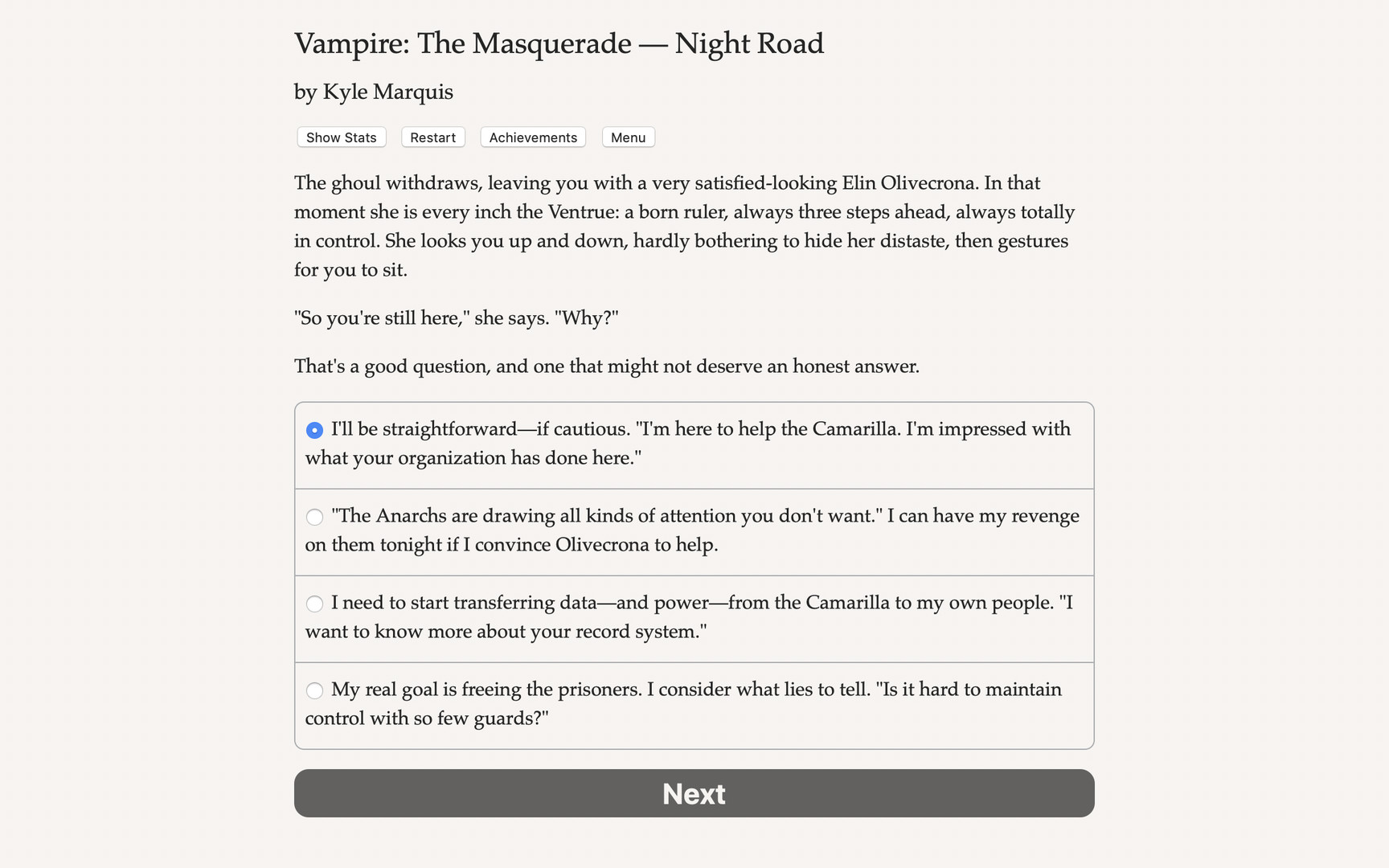Vampire: The Masquerade — Night Road screenshot 6