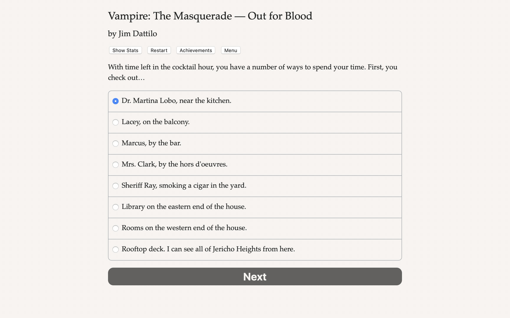 Vampire: The Masquerade — Out for Blood screenshot 5