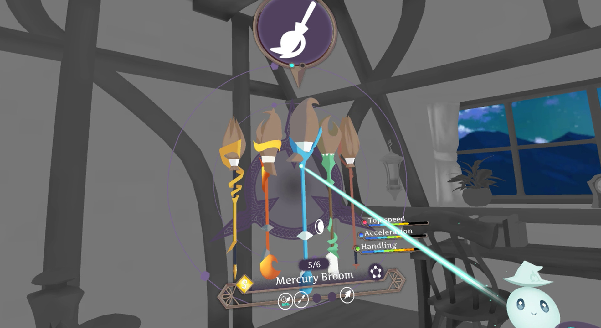 Little Witch Academia: VR Broom Racing screenshot 9