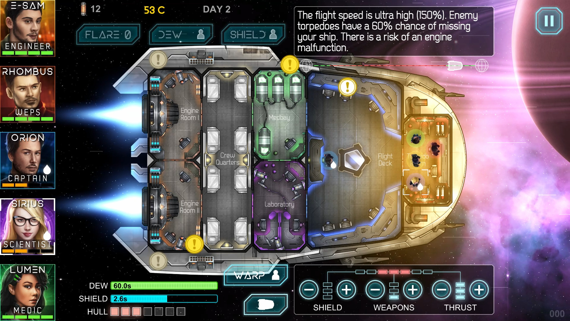 Heliconian - Starship Crew Control screenshot 9