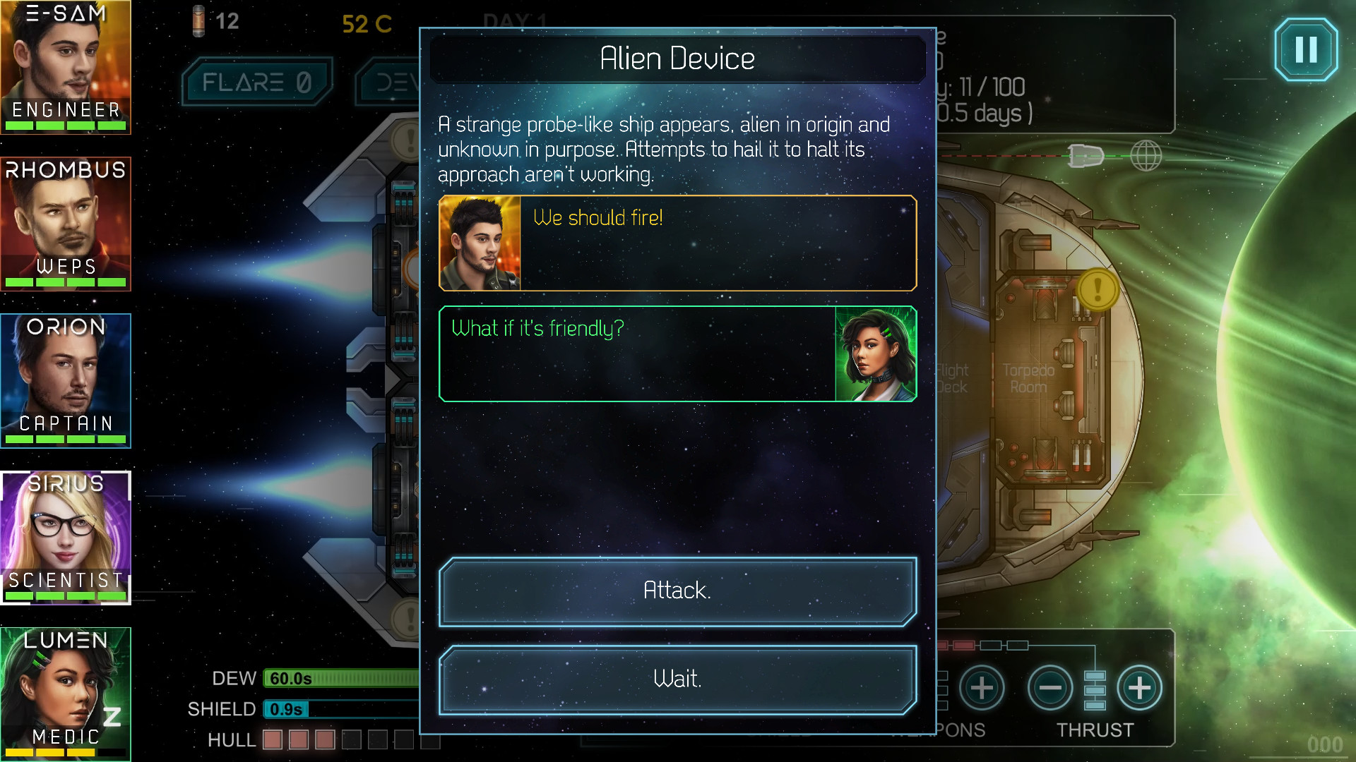 Heliconian - Starship Crew Control screenshot 8