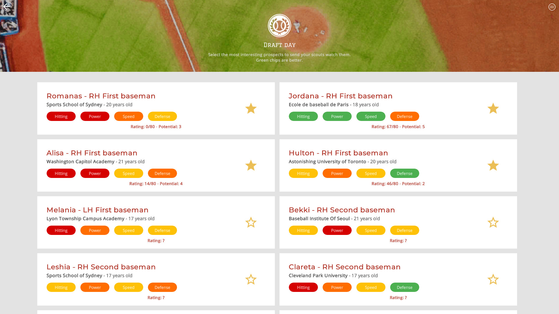 Astonishing Baseball Manager 20 screenshot 2