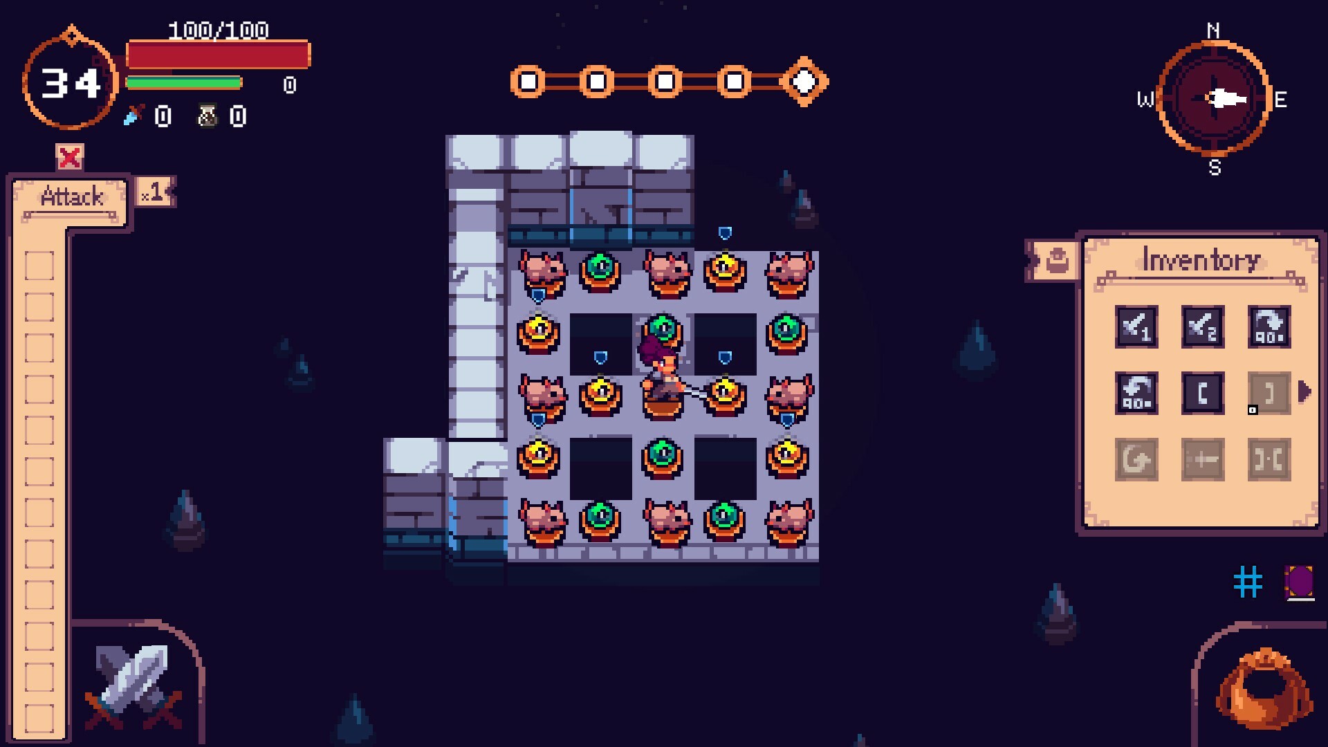 Programmer Dungeon Knightress screenshot 2
