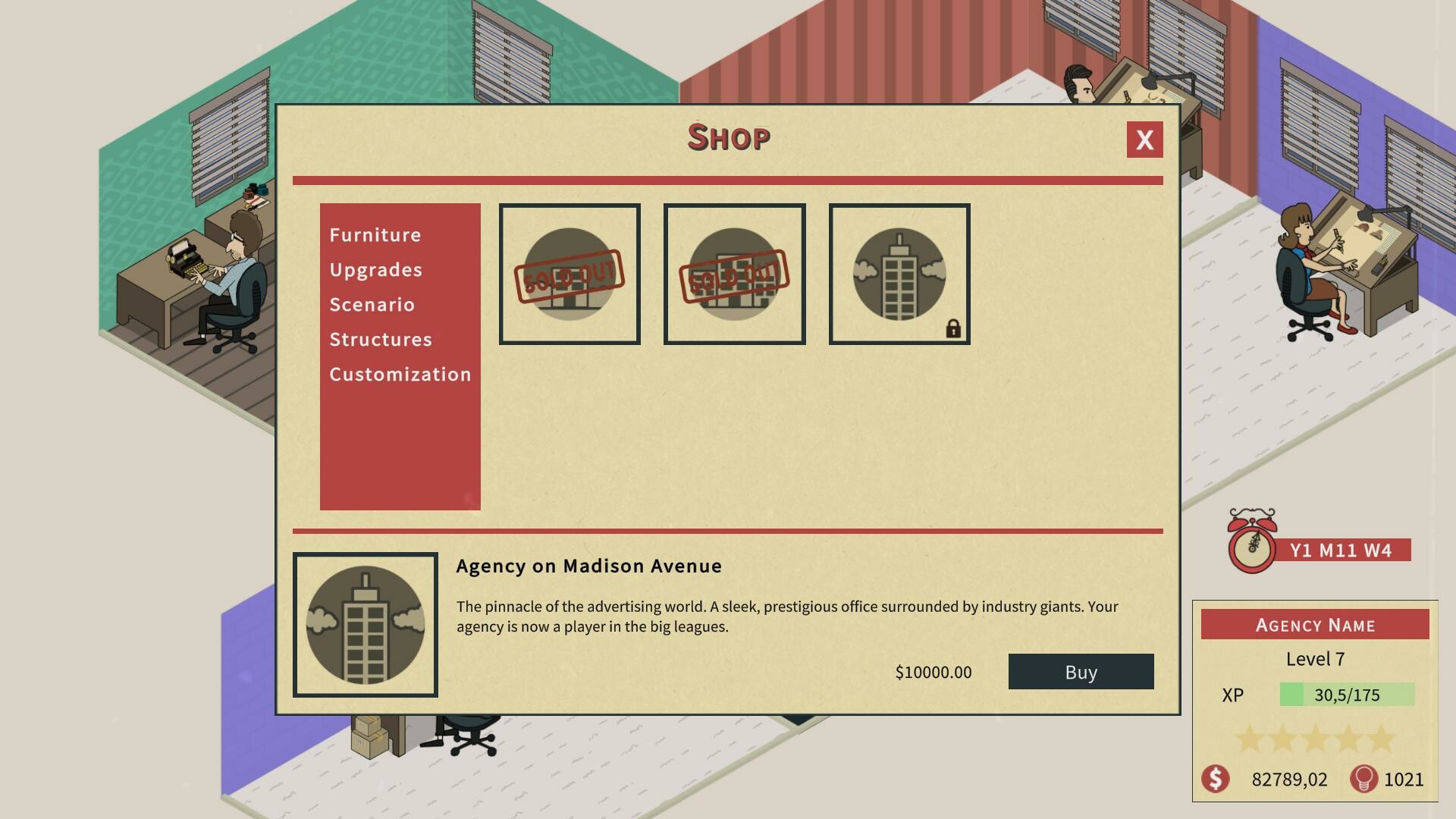 Ad Agency Tycoon screenshot 2