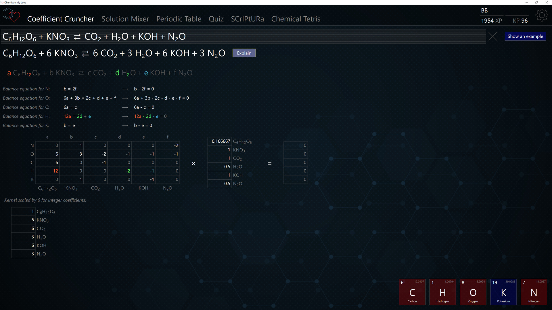 Chemistry My Love screenshot 1