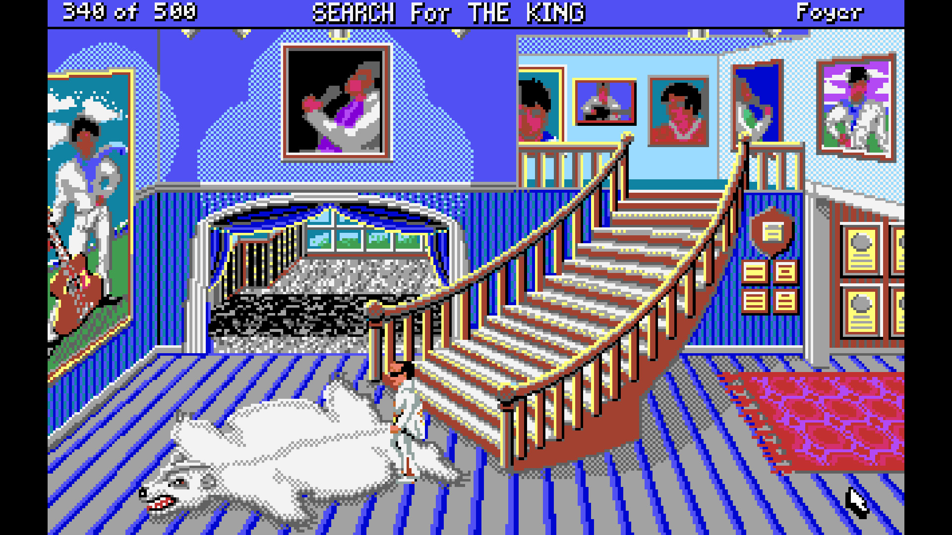 Les Manley in: Search for the King screenshot 5
