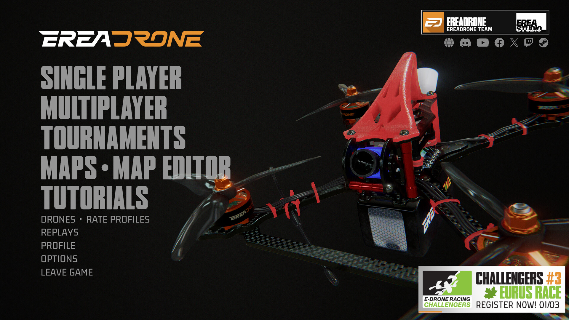 EreaDrone : FPV Drone Simulator screenshot 2