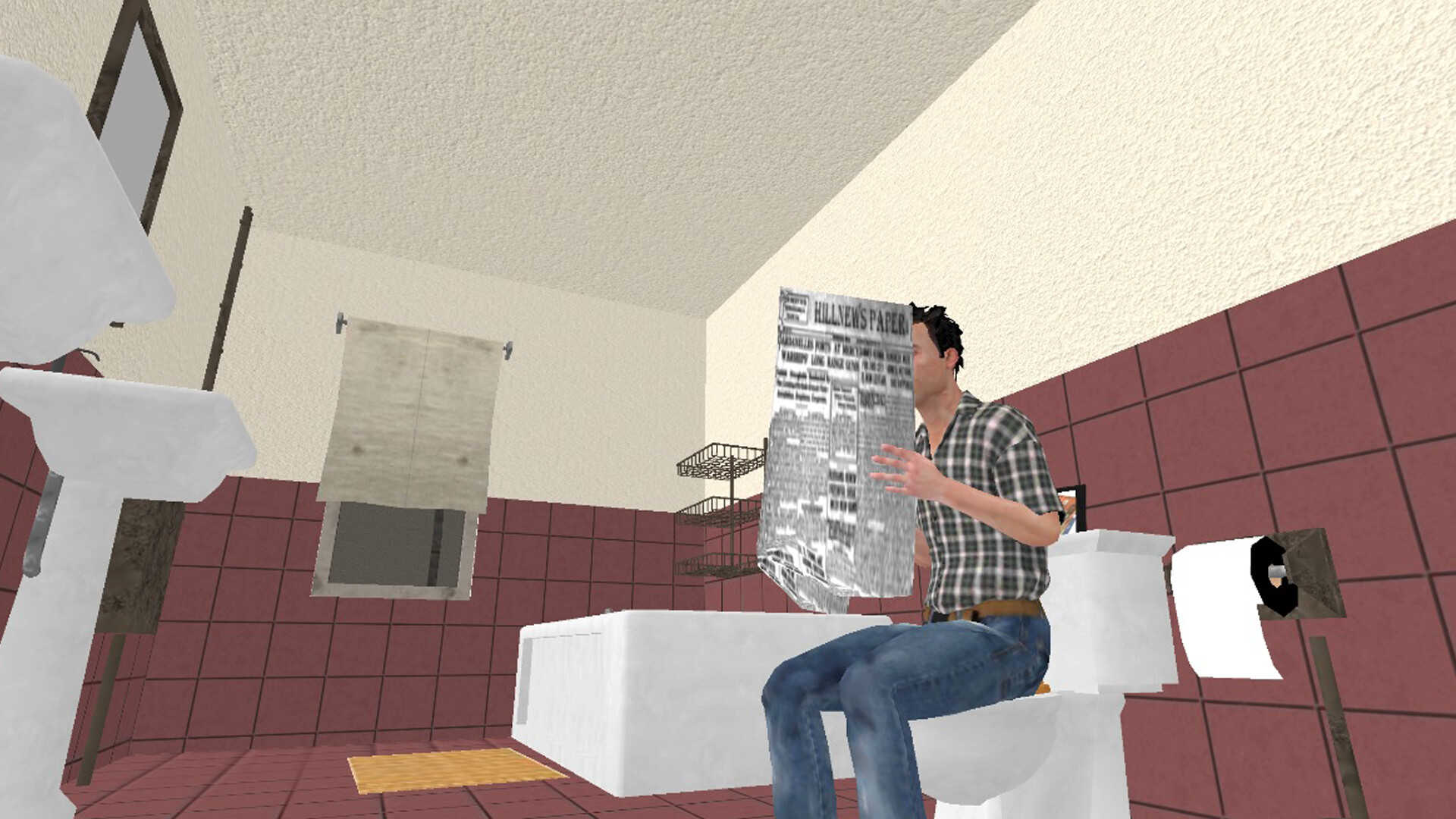 Granny Kick Neighbor screenshot 1