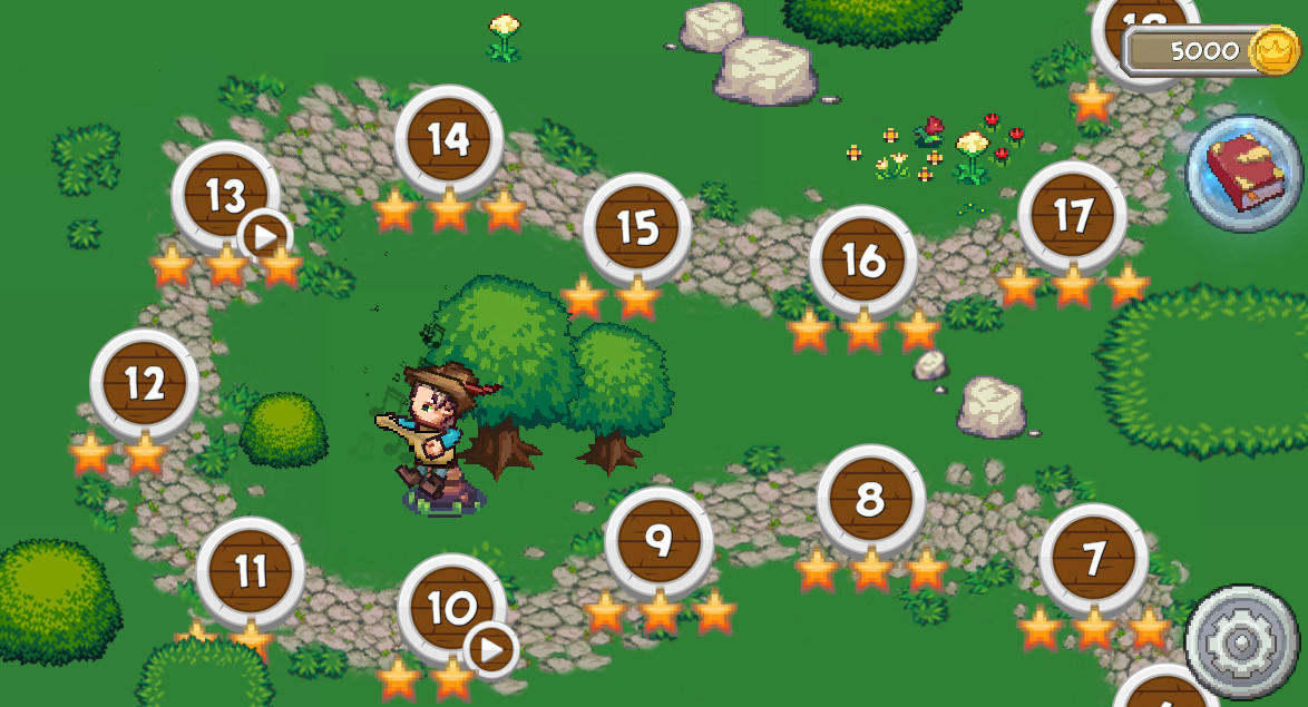 Gems of Fate: the Charmed King screenshot 2