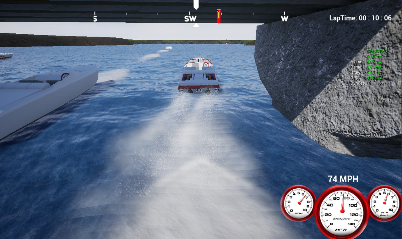 MelDEV Power Boat Racing screenshot 6