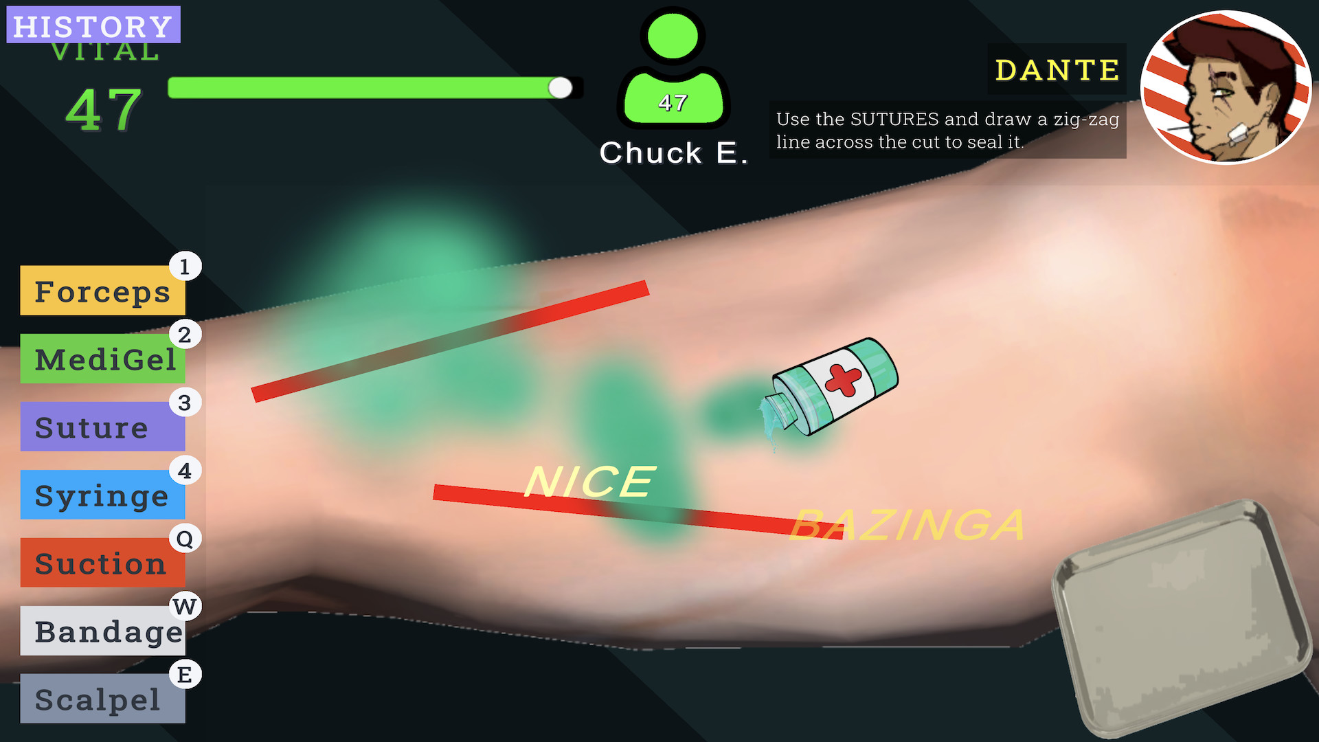 RavenHeart Hospital: A Medical Visual Novel screenshot 2