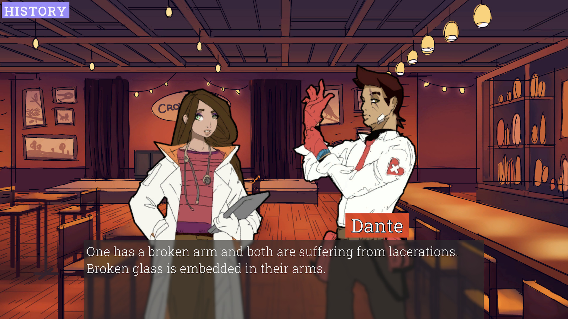 RavenHeart Hospital: A Medical Visual Novel screenshot 3