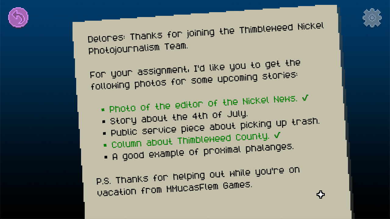 Delores: A Thimbleweed Park Mini-Adventure screenshot 4
