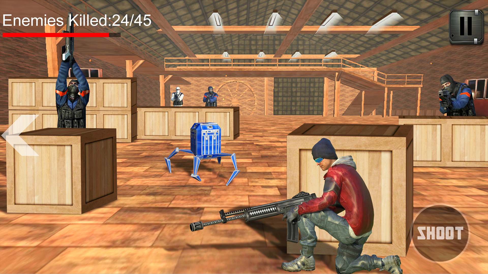 Indoor Sniper Shooting Alpha Strike in Corona Virus Lockdown screenshot 5
