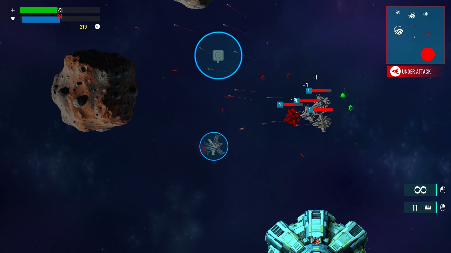 Space Battle screenshot 1