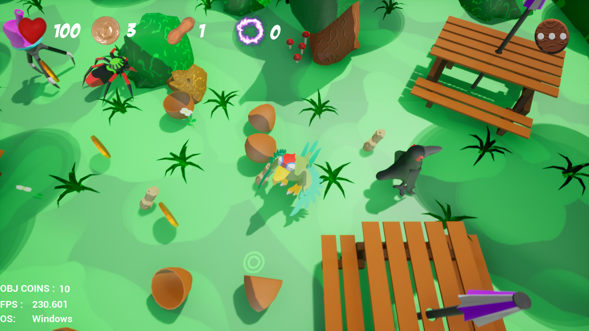 Sqwark! A Nutty Adventure screenshot 2