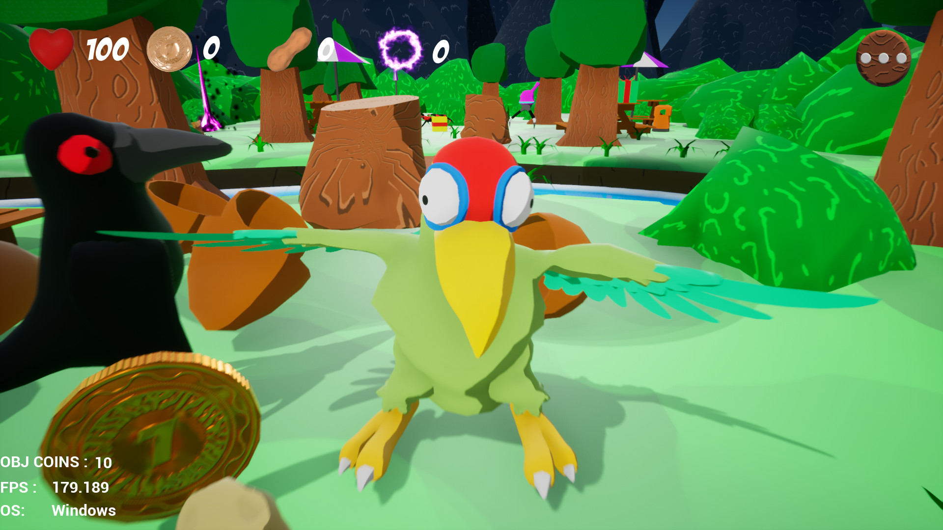 Sqwark! A Nutty Adventure screenshot 5