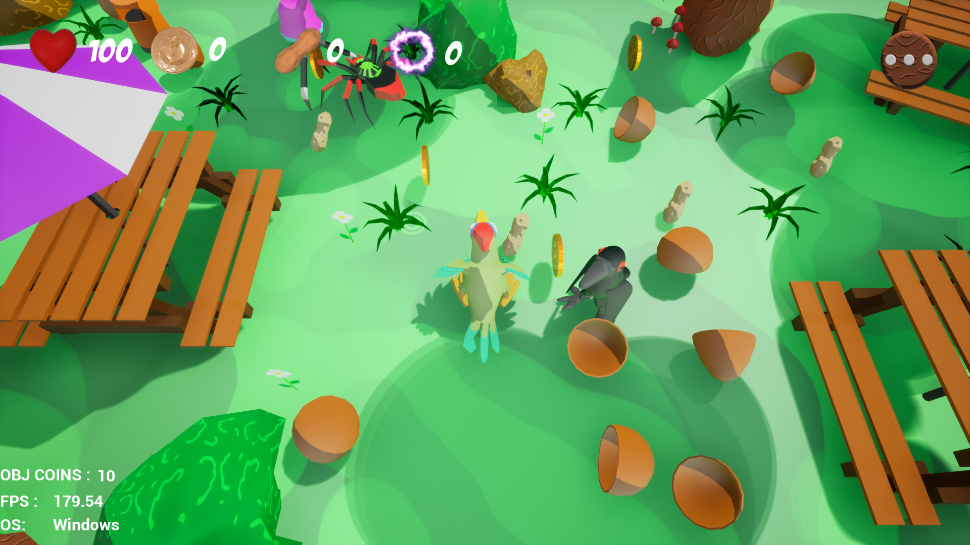 Sqwark! A Nutty Adventure screenshot 8