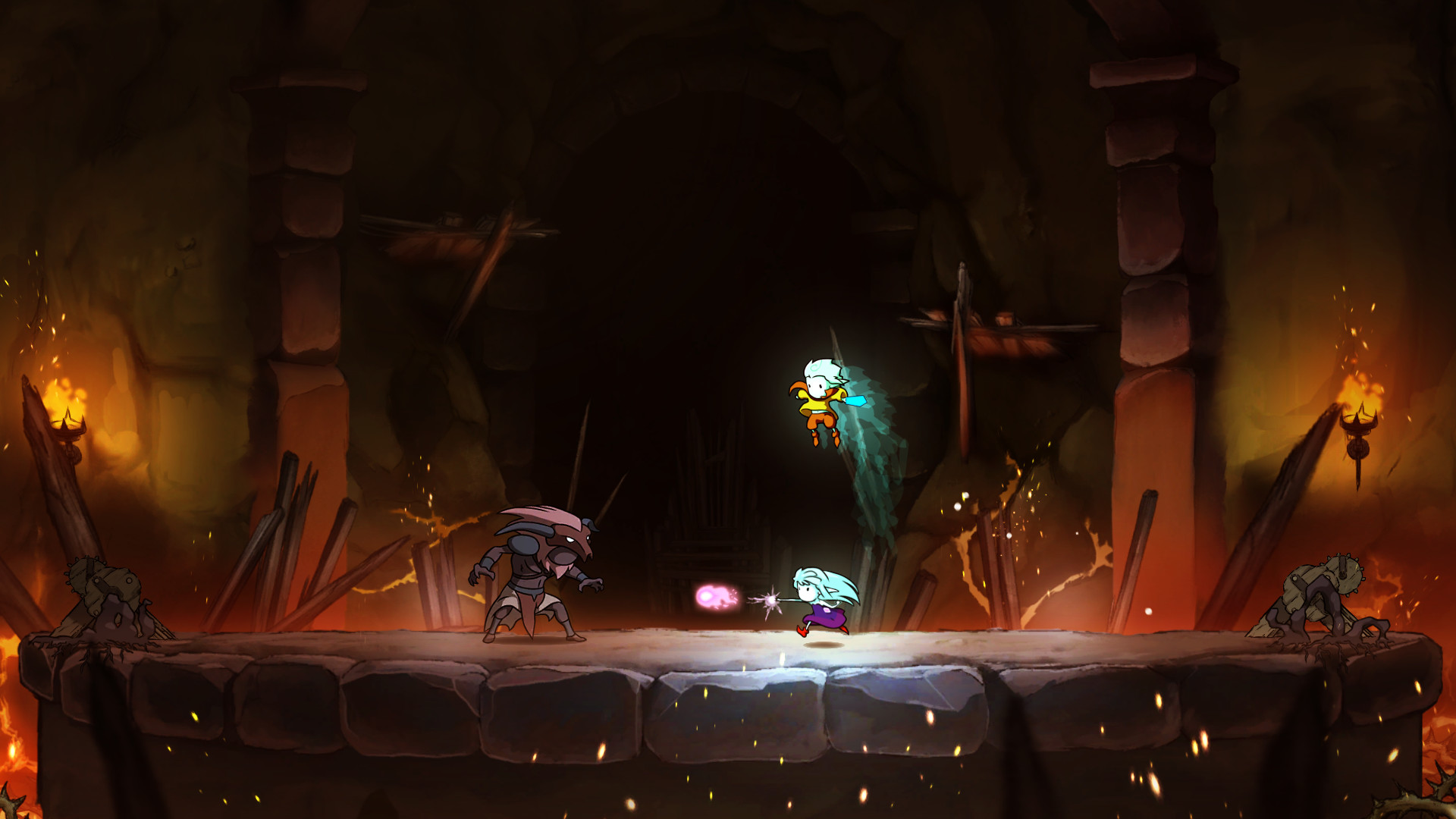 Greak: Memories of Azur screenshot 2