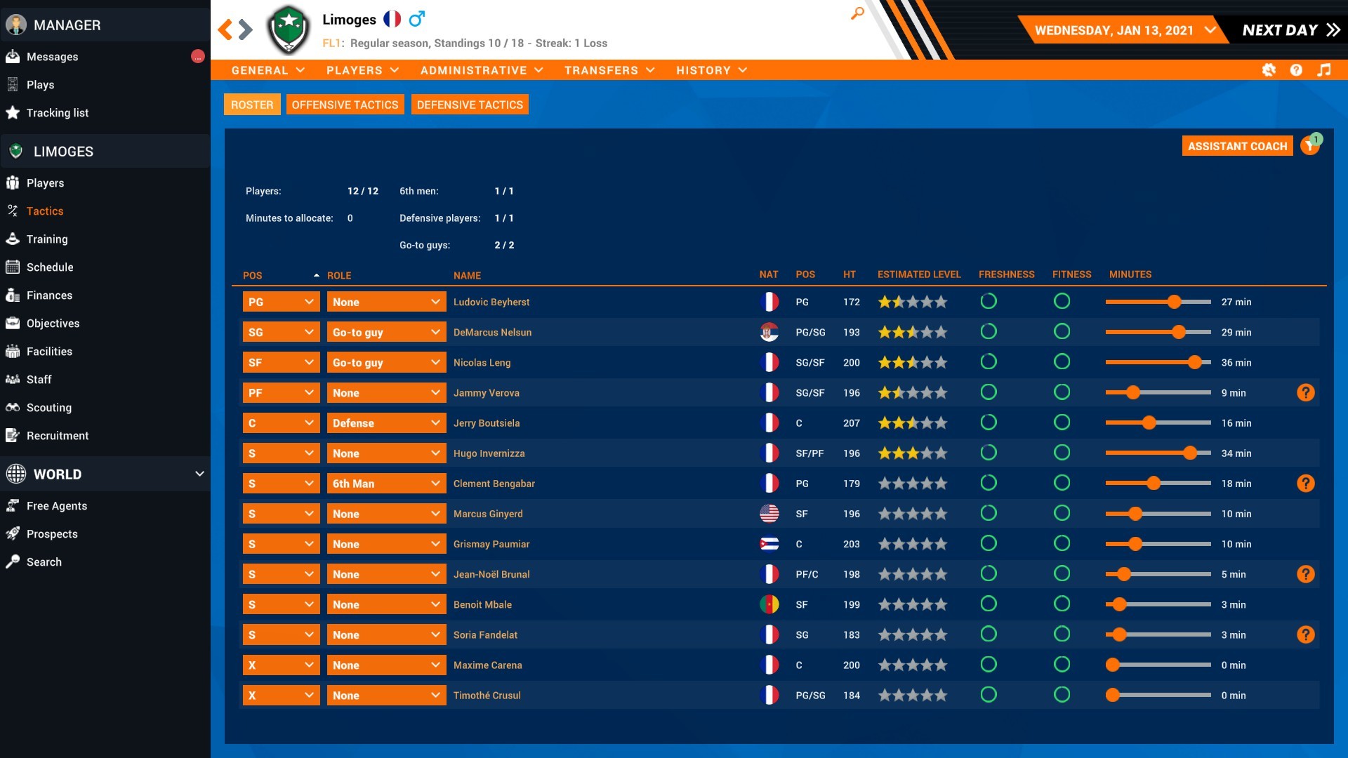 Pro Basketball Manager 2021 screenshot 4