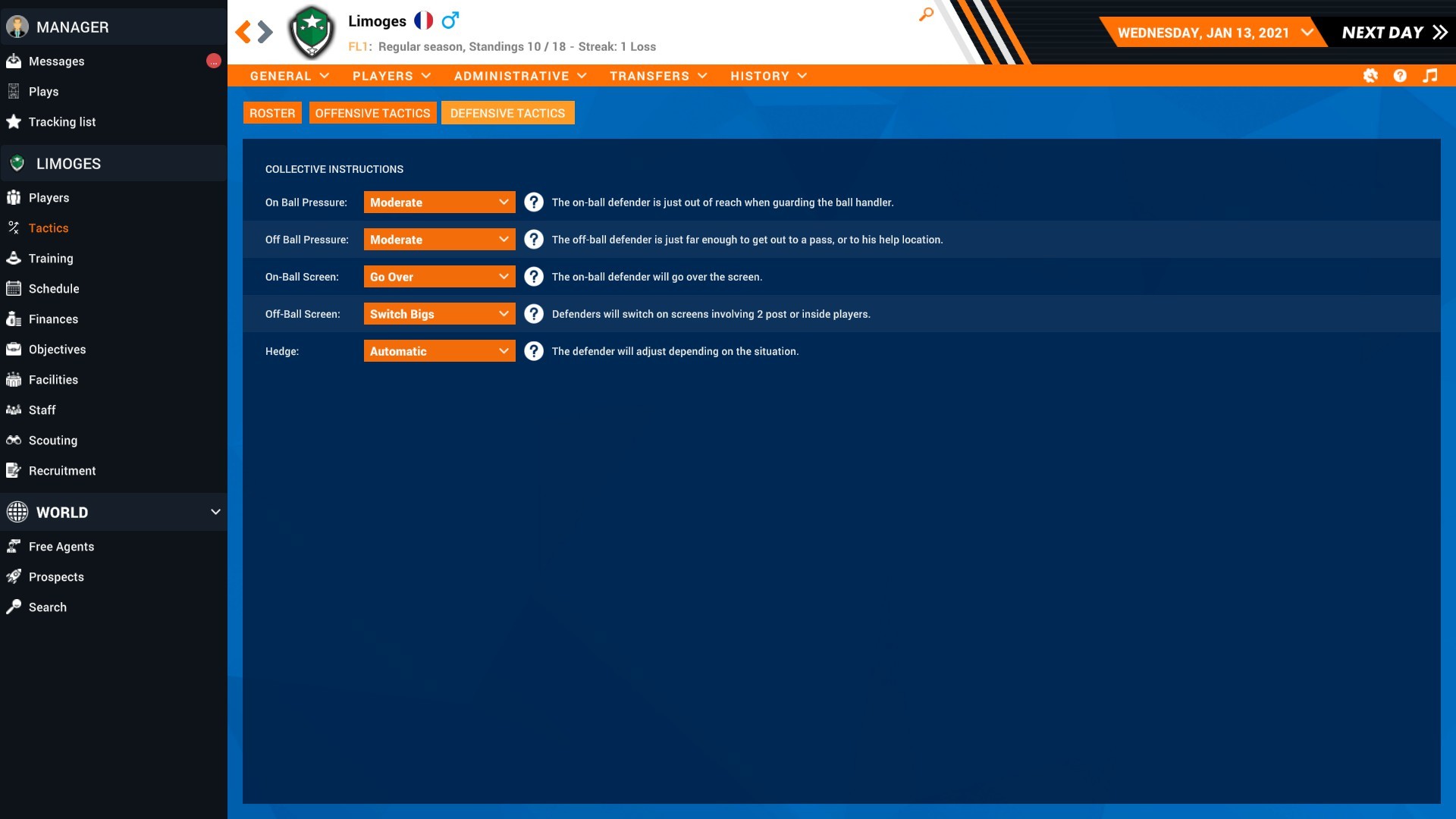 Pro Basketball Manager 2021 screenshot 5