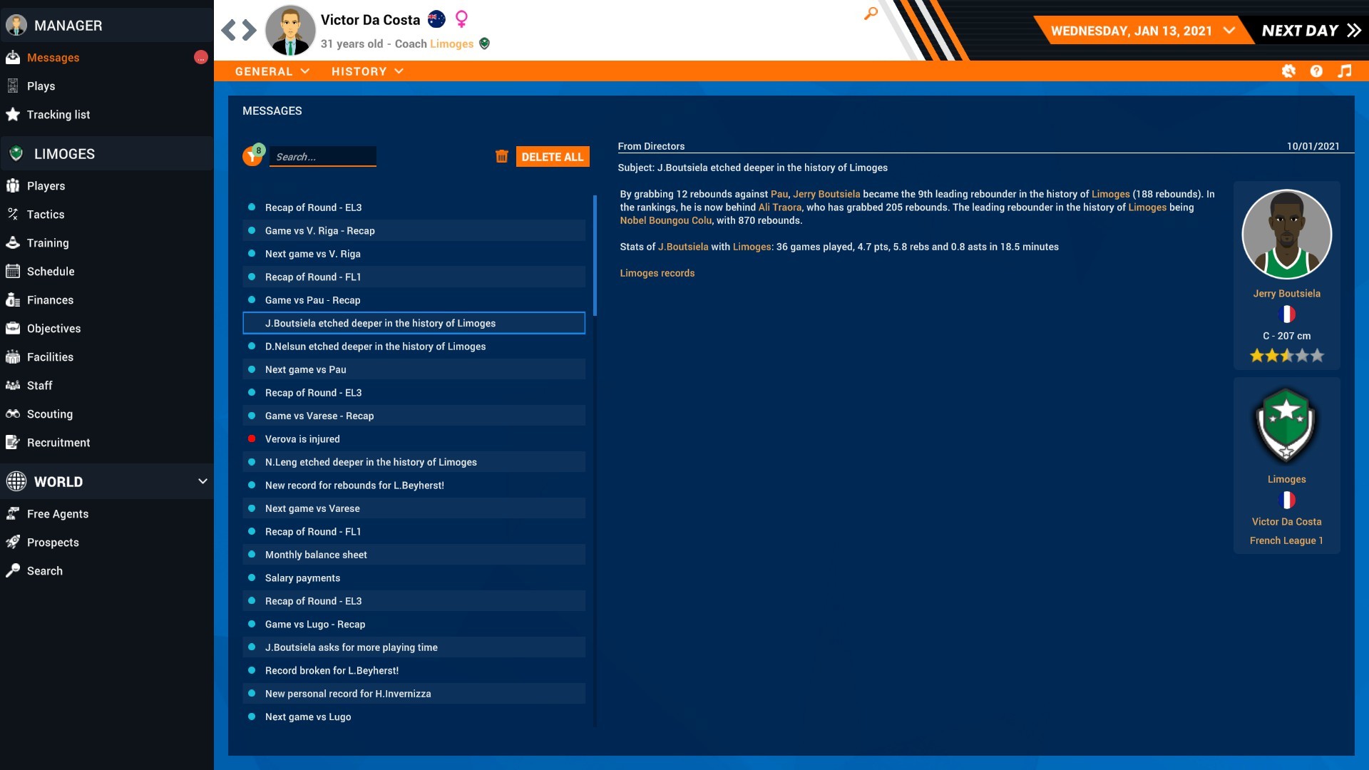 Pro Basketball Manager 2021 screenshot 12