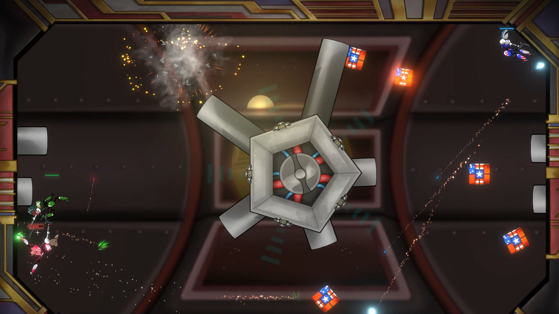 Zero-G Gunfight screenshot 11