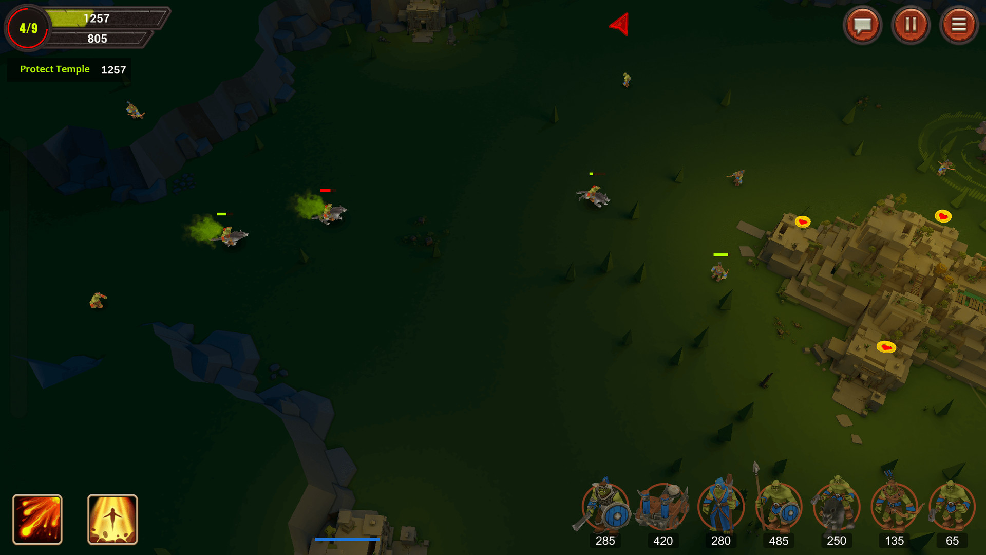 Orc's Civil War screenshot 1