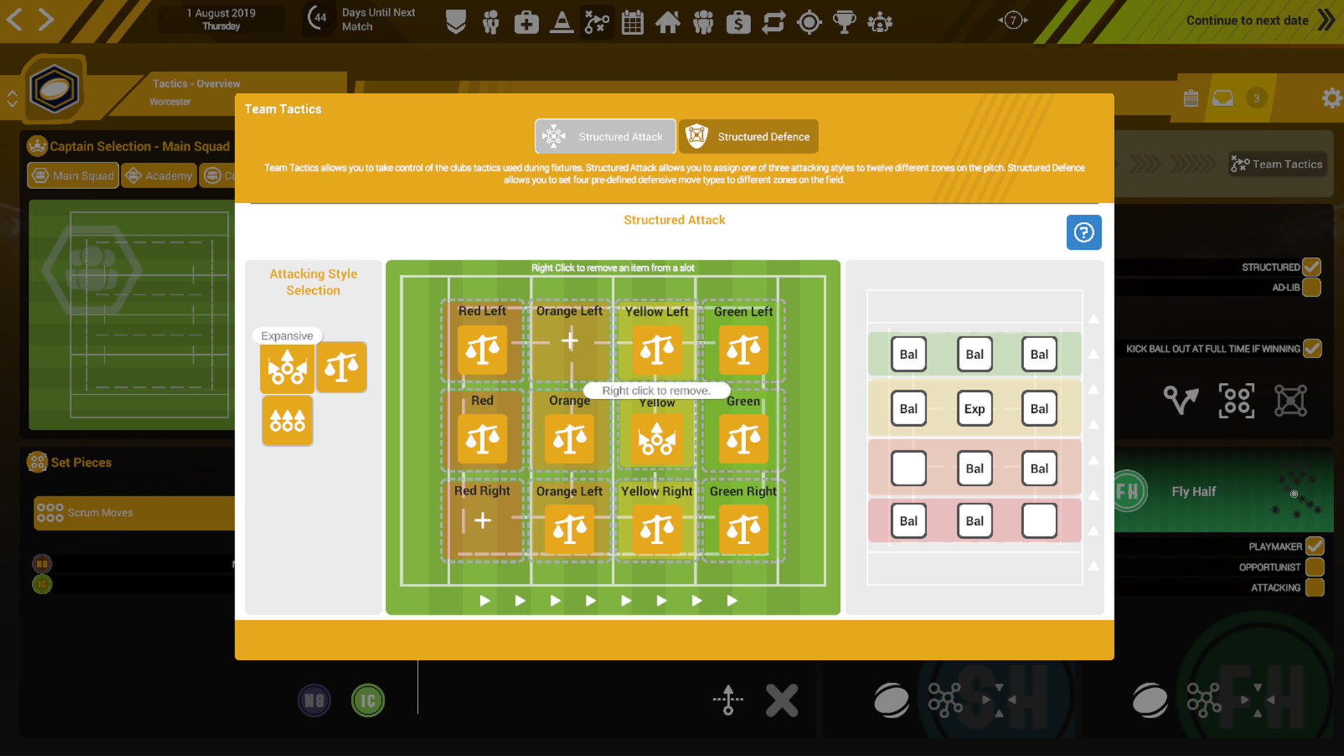 Rugby Union Team Manager 3 screenshot 15