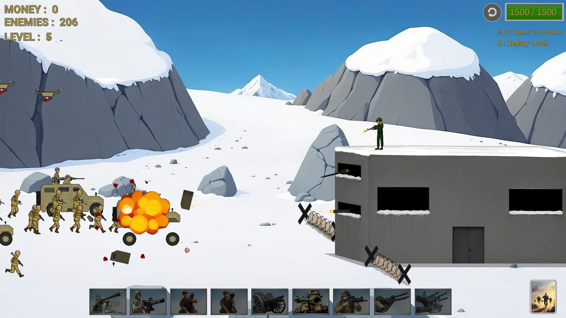 Defensive Attacks screenshot 5