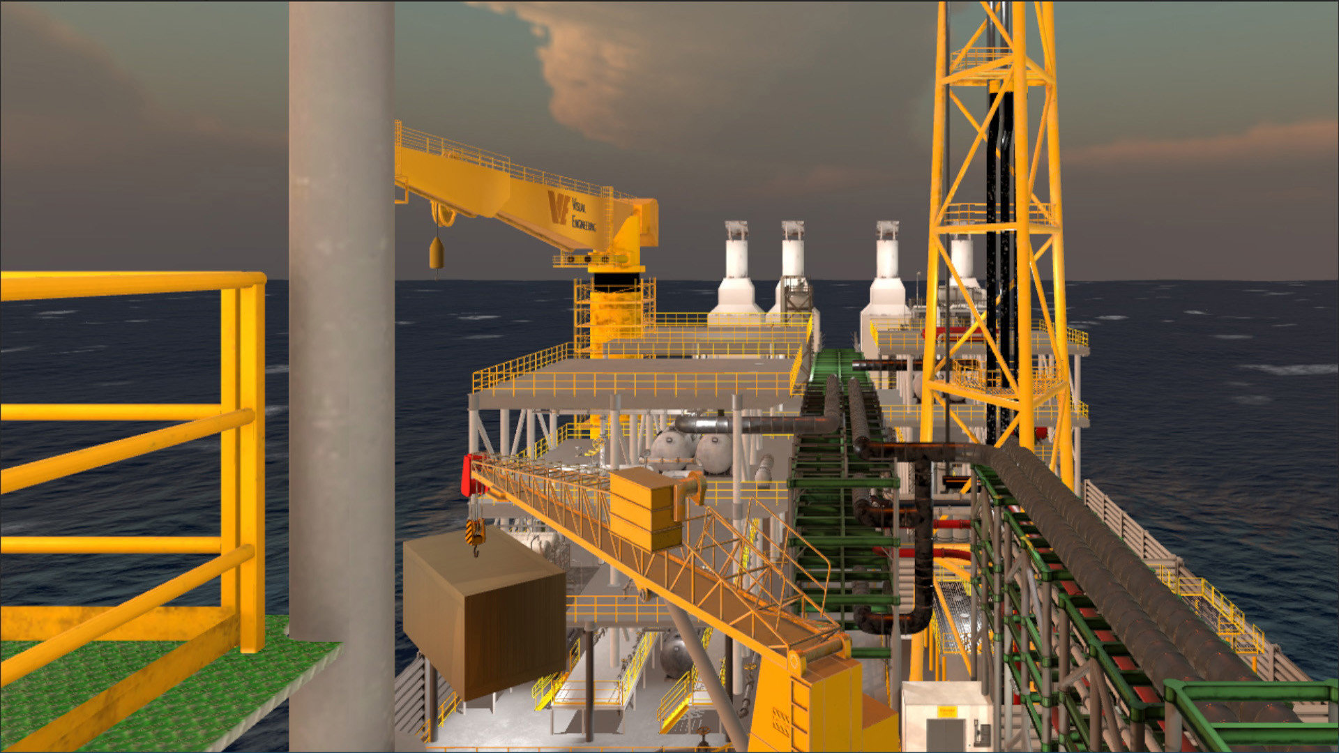 VE FPSO TOUR in VR screenshot 4