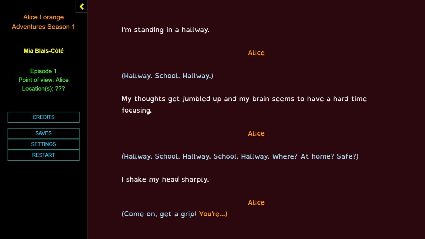 Alice Lorange Adventures Season 1 screenshot 3