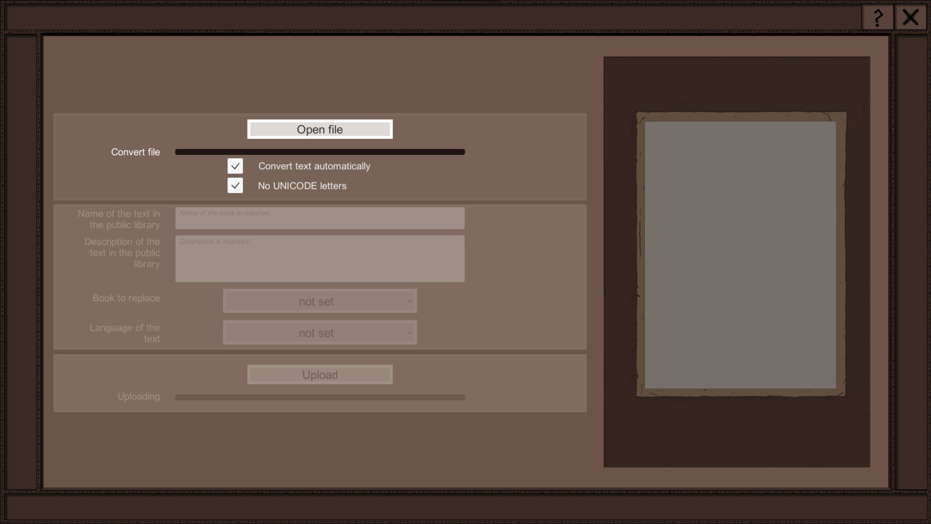 BookConverter screenshot 1
