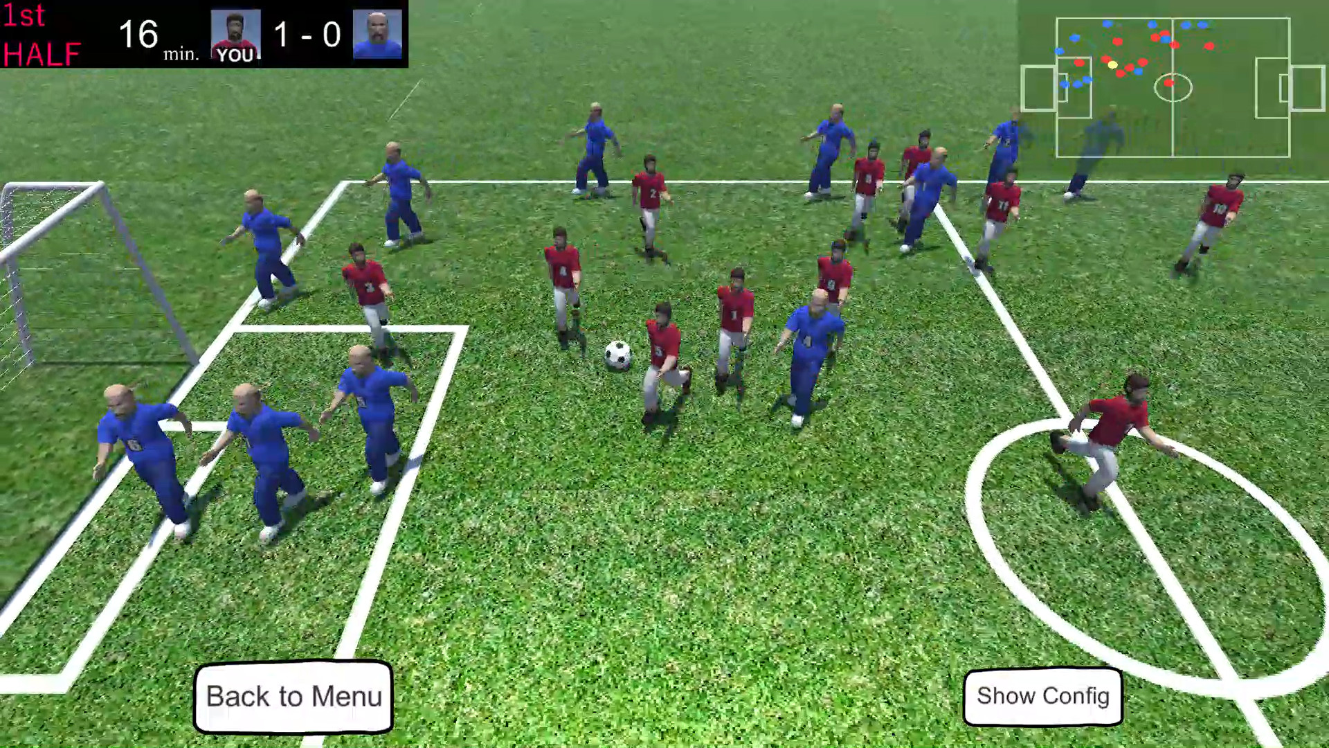 Oneteam Soccer screenshot 2