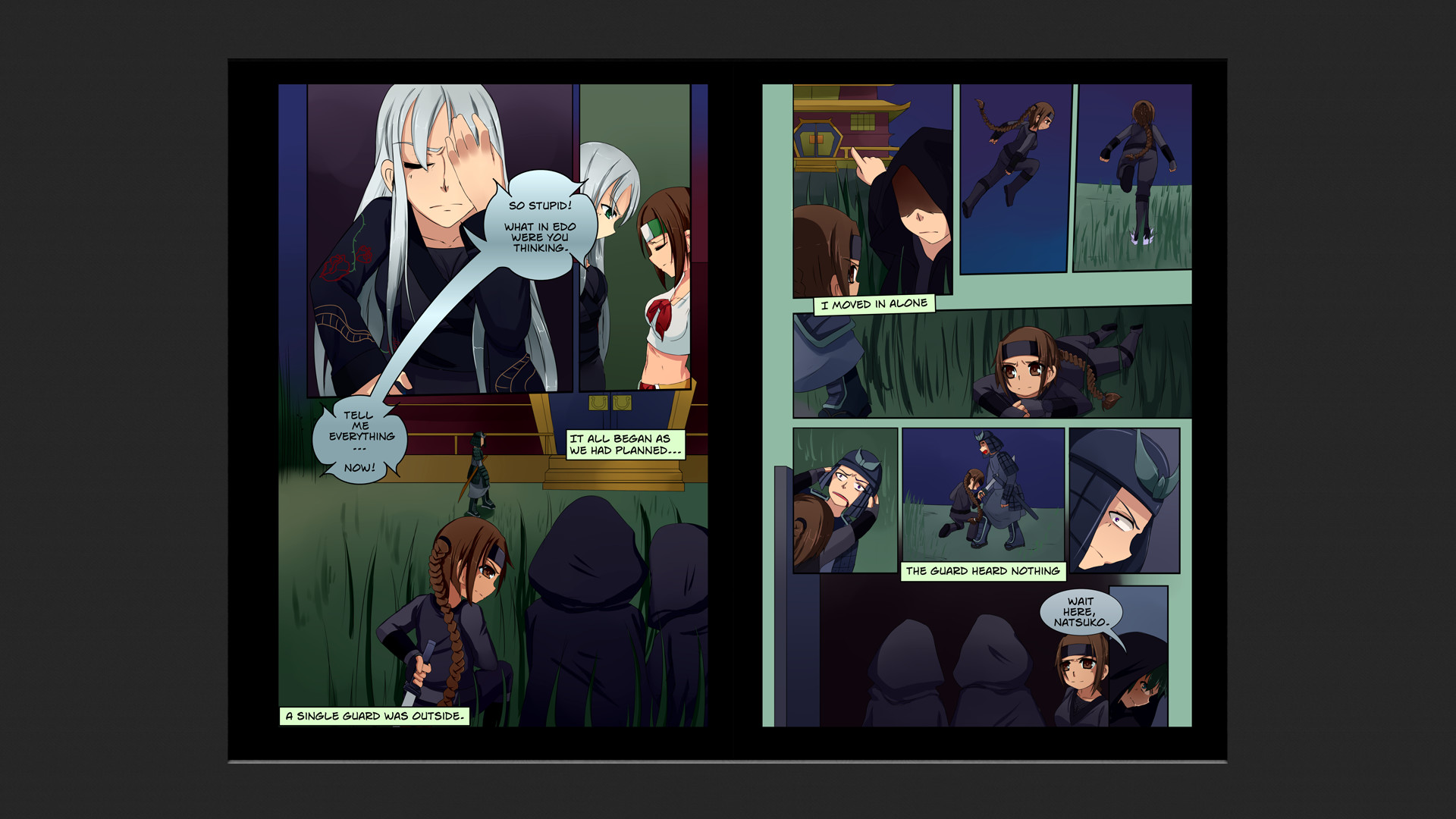 Swords of Edo Kinetic Novel screenshot 1