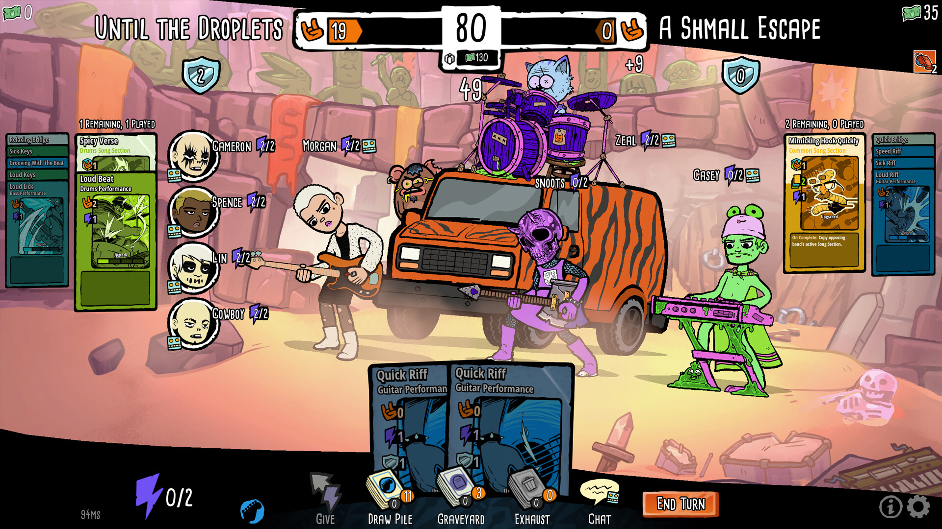 Battle Bands: Rock & Roll Deckbuilder screenshot 13
