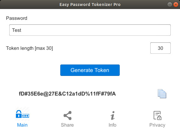 Easy Password Tokenizer Pro screenshot 4