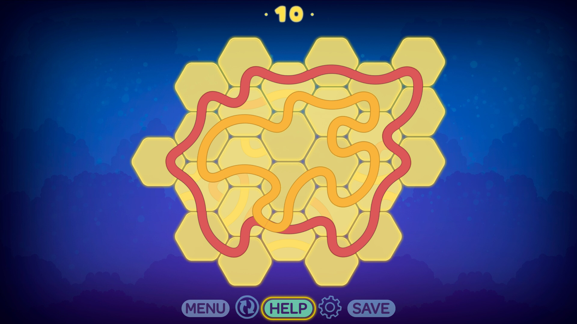 Puzzle - LINES AND KNOTS 3 screenshot 4