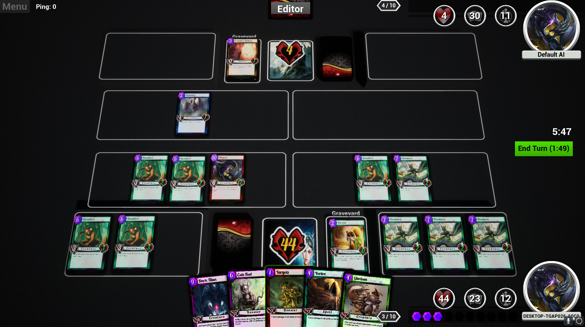 Death Trading Card Game screenshot 1