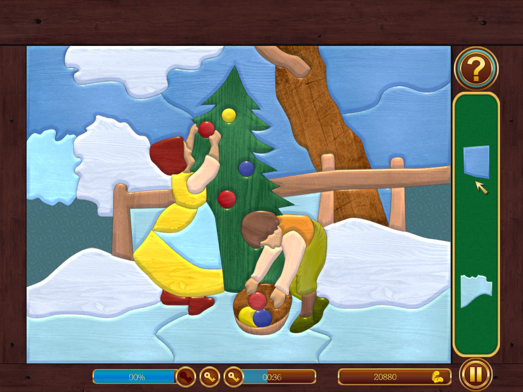 Christmas Patchwork Frozen screenshot 2