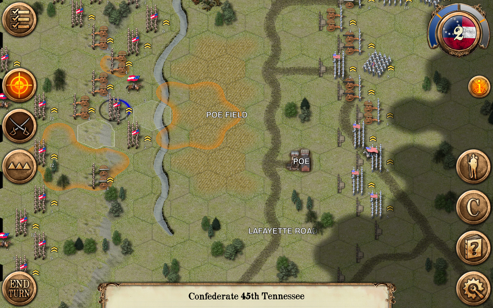Chickamauga Battles screenshot 3